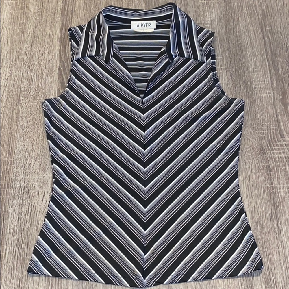 💕A.Byer sleeveless top stretch material